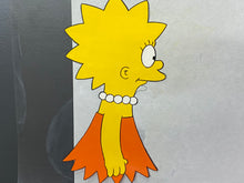 Load image into Gallery viewer, The Simpsons - Original animation cel and drawing of Lisa Simpson
