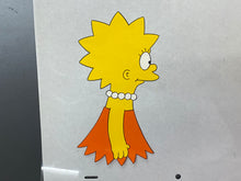 Load image into Gallery viewer, The Simpsons - Original animation cel and drawing of Lisa Simpson
