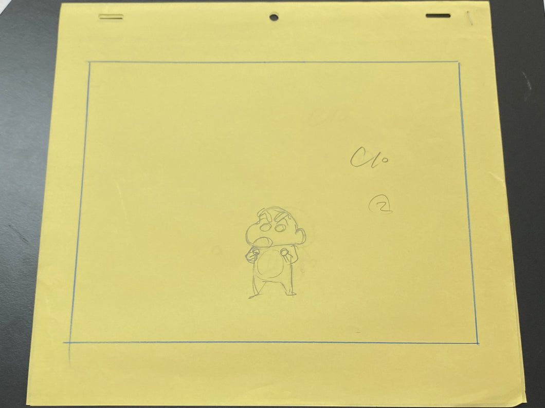 Crayon Shin-chan - 2 Original drawings of Shin-chan