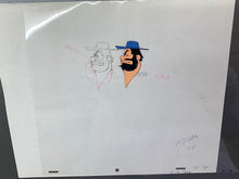 Load image into Gallery viewer, Popeye the Sailor - Original animation cel and drawing of Brutus
