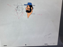 Load image into Gallery viewer, Popeye the Sailor - Original animation cel and drawing of Brutus
