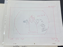 Load image into Gallery viewer, Popeye the Sailor - Original animation cel and drawings + animatic folder, same scene
