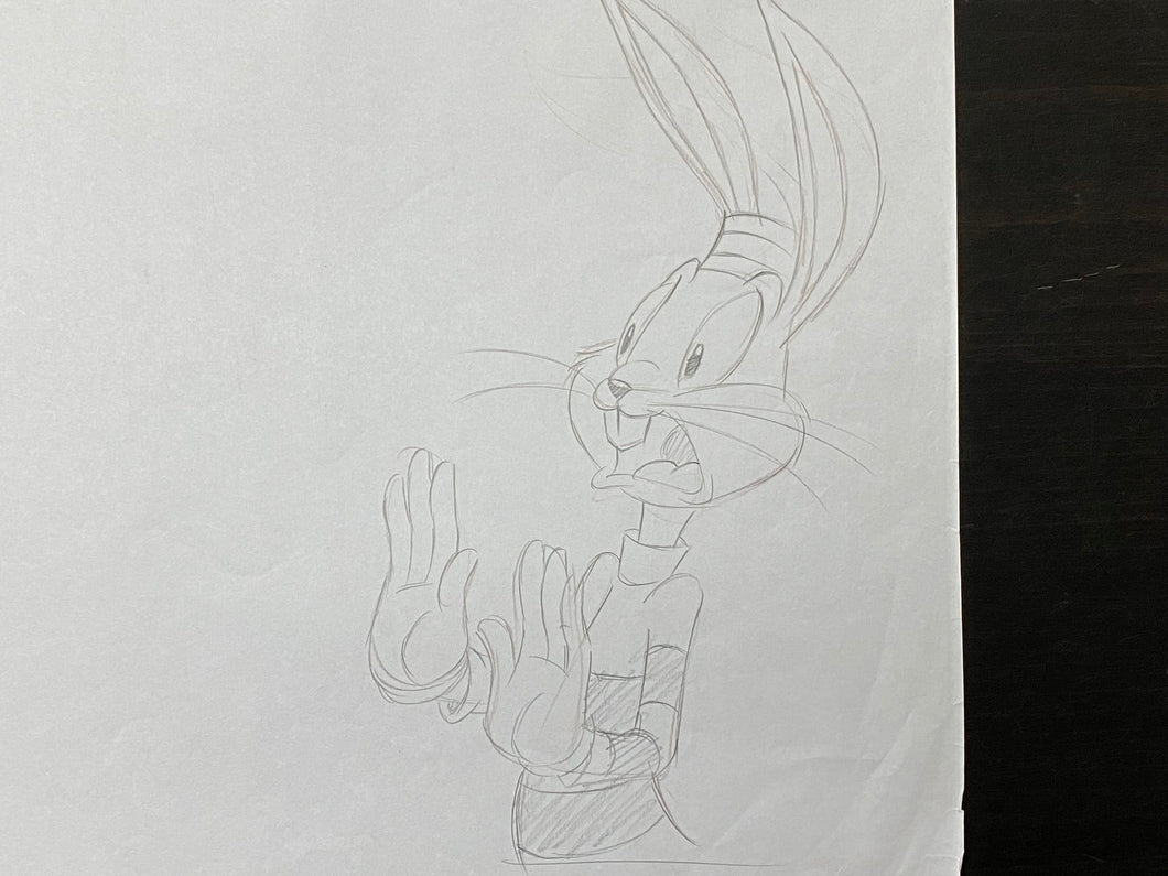 Looney Tunes - Original drawing of Bugs Bunny (XL big size)