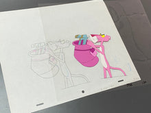 Load image into Gallery viewer, Pink Panther - Original animation cel and drawing
