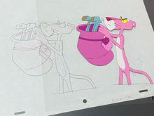 Load image into Gallery viewer, Pink Panther - Original animation cel and drawing
