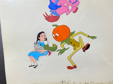 Load image into Gallery viewer, Journey Back to Oz (1972) - Original animation cel and drawings, set
