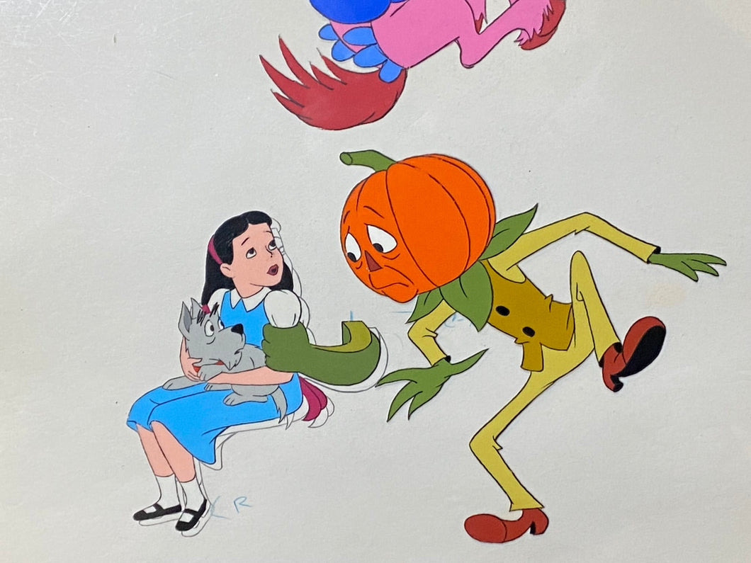 Journey Back to Oz (1972) - Original animation cel and drawings, set