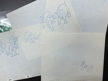 Load image into Gallery viewer, Journey Back to Oz (1972) - Original animation cel and drawings, set
