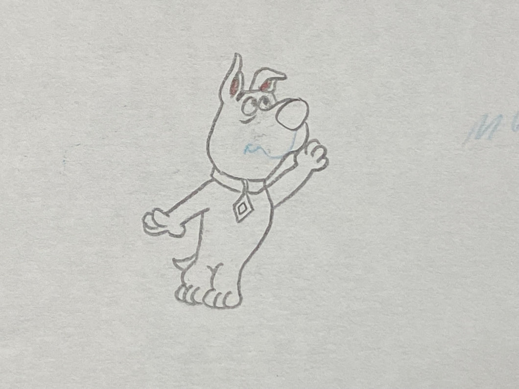 Scooby-Doo - Original animation drawing of Scrappy-Doo