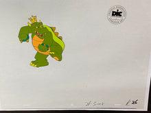 Load image into Gallery viewer, The Super Mario Bros. Super Show! (1989) - Original Animation Cel of Bowser, with copy background (stamped)
