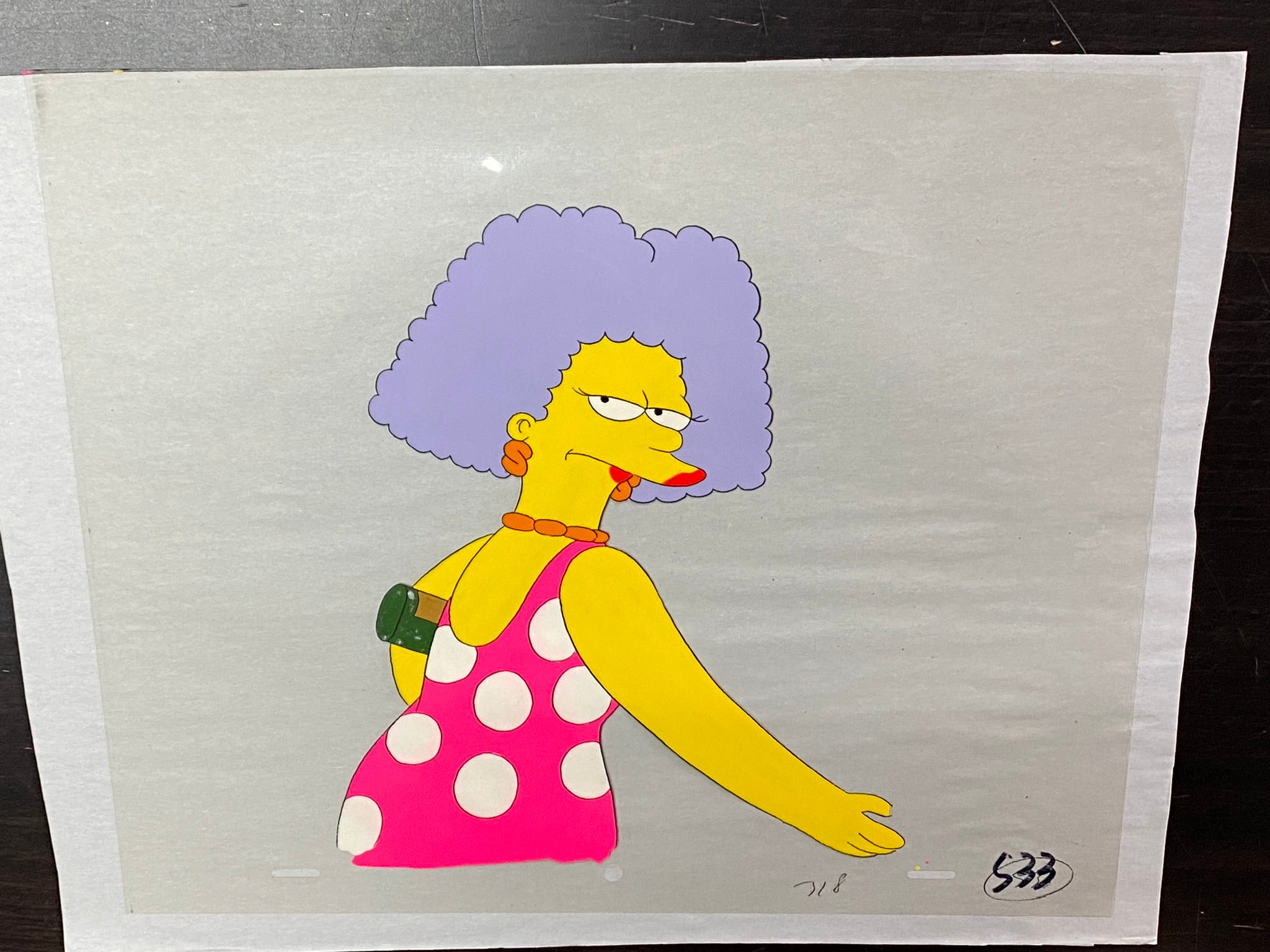 The Simpsons - Original animation cel of Selma Bouvier – Gallery 