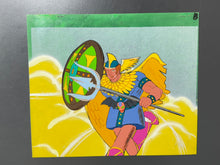 Load image into Gallery viewer, Mazinger Z - Original animation cel of Kelvinius, with master painted background
