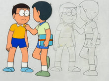 Load image into Gallery viewer, Doraemon - Original animation cel and drawing of Nobita Nobi
