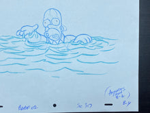 Load image into Gallery viewer, The Simpsons - Original drawing of Homer Simpson
