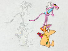 Load image into Gallery viewer, Pink Panther - Original animation cel and drawing
