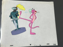 Load image into Gallery viewer, Pink Panther - Original animation cel and drawing
