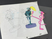 Load image into Gallery viewer, Pink Panther - Original animation cel and drawing
