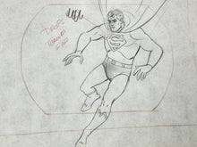 Load image into Gallery viewer, The Superman/Aquaman Hour of Adventure - Original animation drawing of Superman (1967)
