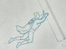 Load image into Gallery viewer, The Superman/Aquaman Hour of Adventure - Original animation drawing of Superman (1967)
