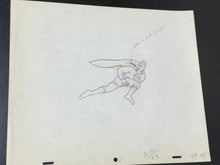 Load image into Gallery viewer, The Superman/Aquaman Hour of Adventure - Original animation drawing of Superman (1967)
