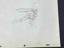 Load image into Gallery viewer, The Superman/Aquaman Hour of Adventure - Original animation drawing of Superman (1967)
