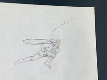 Load image into Gallery viewer, The Superman/Aquaman Hour of Adventure - Original animation drawing of Superman (1967)
