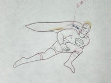 Load image into Gallery viewer, The Superman/Aquaman Hour of Adventure - Original animation drawing of Superman (1967)
