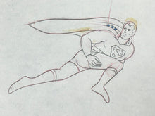 Load image into Gallery viewer, The Superman/Aquaman Hour of Adventure - Original animation drawing of Superman (1967)
