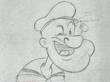 Load image into Gallery viewer, Popeye the Sailor (1960/63) - Original animation drawing
