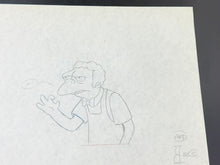 Load image into Gallery viewer, The Simpsons - Original drawing of Moe Szyslak

