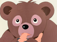 Load image into Gallery viewer, Monarch: The Big Bear of Tallac (Jacky and Nuca) (1977) - Original animation cel
