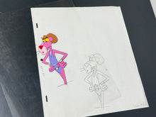 Load image into Gallery viewer, Pink Panther - Original animation cel and drawing
