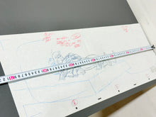 Load image into Gallery viewer, He-Man and the Masters of the Universe - Original drawing of He-Man, panoramic size!
