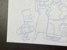 Load image into Gallery viewer, The Simpsons - Lay Out drawing of the Family, made by Todd Aaron Smith (certificated)
