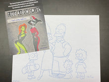 Load image into Gallery viewer, The Simpsons - Lay Out drawing of the Family, made by Todd Aaron Smith (certificated)
