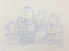 Load image into Gallery viewer, Family Guy - Lay Out drawing of the Family - Star Wars, made by Todd Aaron Smith (certificated)

