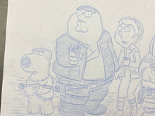 Load image into Gallery viewer, Family Guy - Lay Out drawing of the Family - Star Wars, made by Todd Aaron Smith (certificated)
