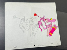 Load image into Gallery viewer, Pink Panther - Original animation cel and drawing

