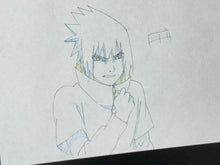 Load image into Gallery viewer, Naruto - Original drawing of Sasuke Uchiha, in color
