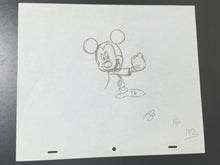 Load image into Gallery viewer, House of Mouse (2001) - Original Animation Drawing of Mickey Mouse
