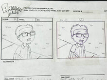 Load image into Gallery viewer, American Dad! (2005) - Production Hand Drawn Storyboard Page, Very rare!
