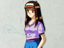 Load image into Gallery viewer, Elf-ban Kakyūsei (1999) - Original animation cel and drawing of Yuuki Mizuho
