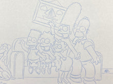 Load image into Gallery viewer, The Simpsons - Lay Out drawing of the Family, made by Todd Aaron Smith (certificated)
