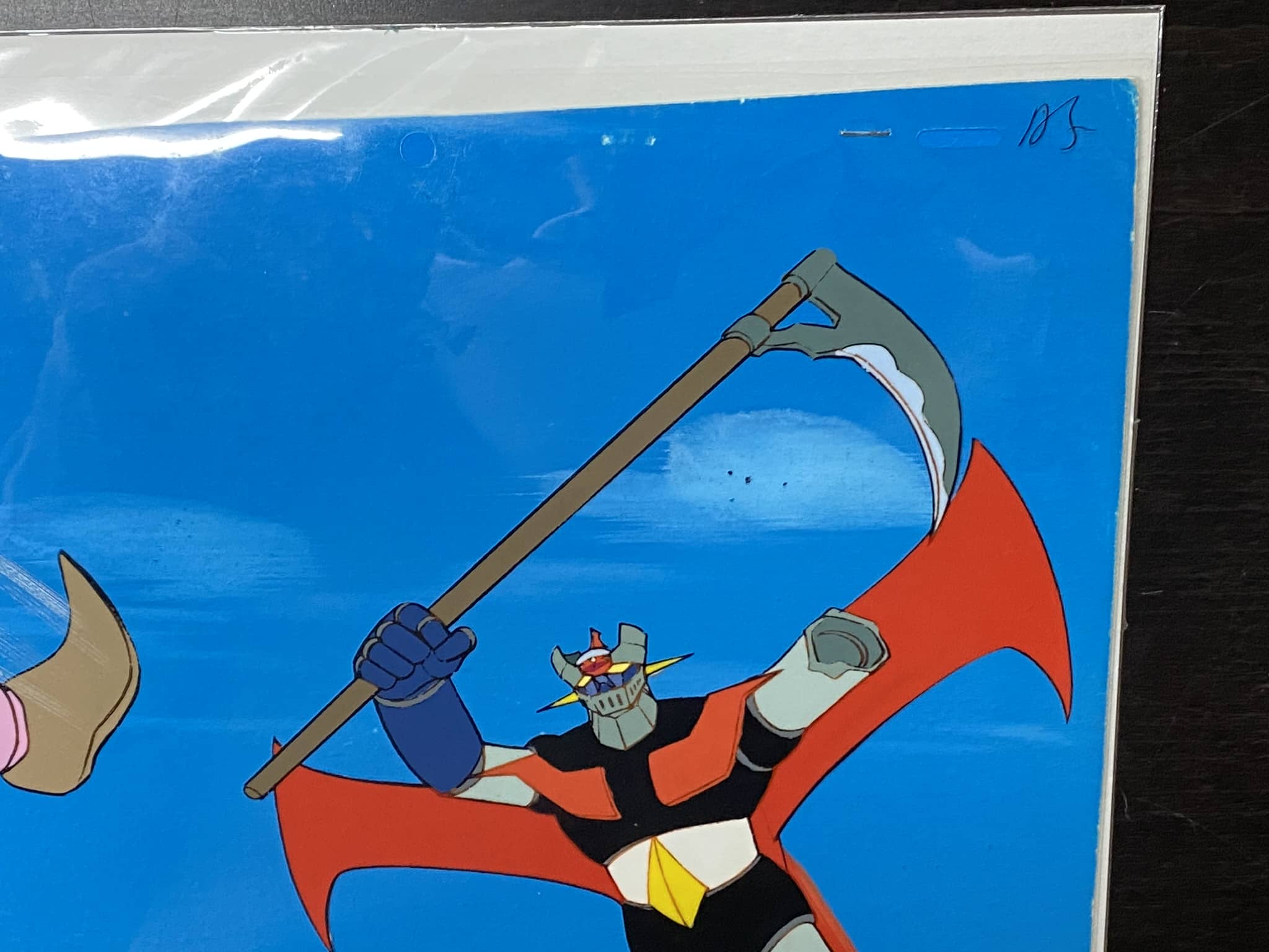 Mazinger Z - Original animation cel with master painted