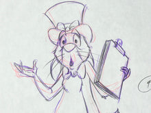 Load image into Gallery viewer, Winnie the Pooh - Original animation drawing of Rabbit (42 x 30 cm)
