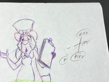 Load image into Gallery viewer, Winnie the Pooh - Original animation drawing of Rabbit (42 x 30 cm)
