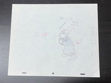 Load image into Gallery viewer, Popeye the Sailor - Original animation drawing, in color
