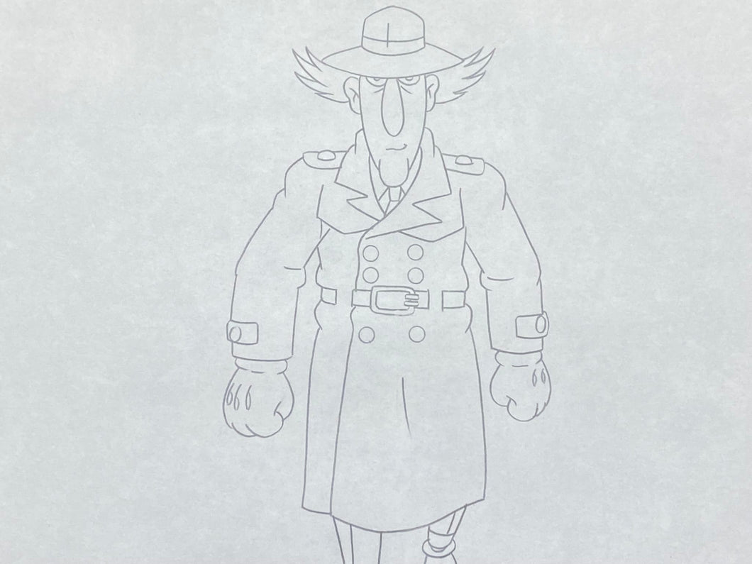 Inspector Gadget (1983) - Original Animation Drawing of Inspector Gadget