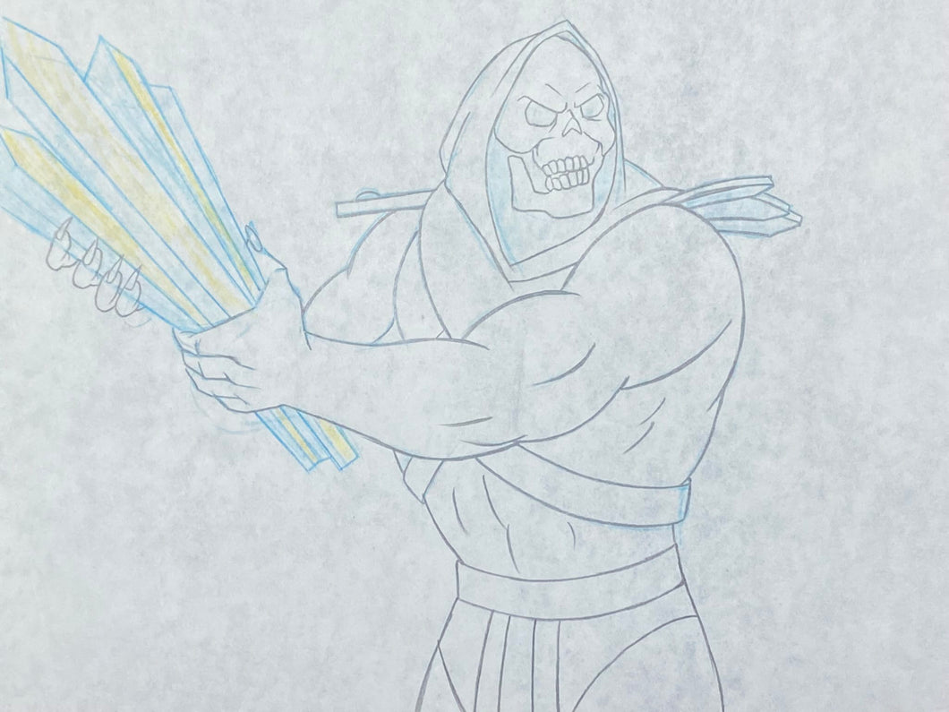 He-Man and the Masters of the Universe - Original drawing of Skeletor