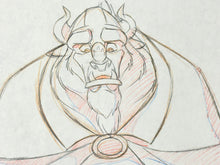 Load image into Gallery viewer, Beauty and the Beast  (Walt Disney, 1991) - Original Animation Drawing of The Beast
